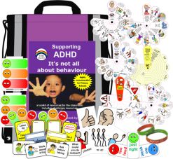 Supporting ADHD in the Classroom Kit in a Bag