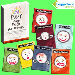 Every Day I'm a Rainbow Emotions Cards
